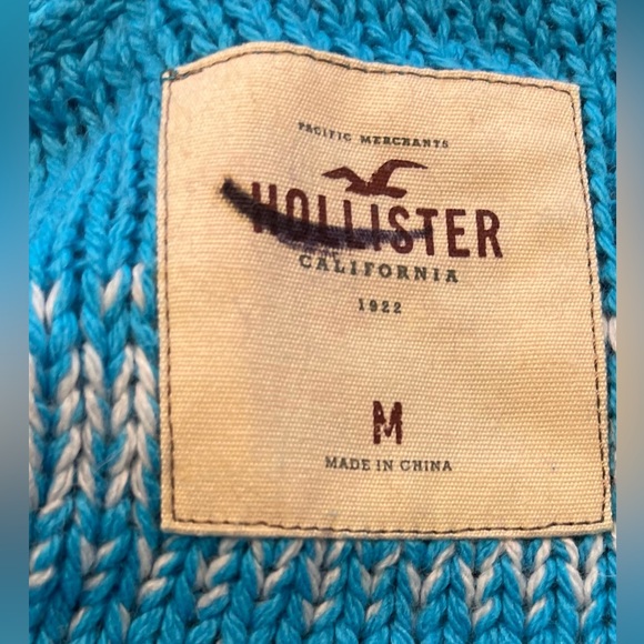 blue ombre Hollister sweater - Picture 3 of 3